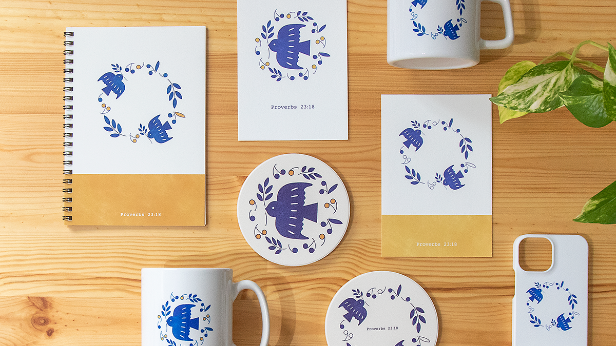 「ハトとオリーブ」シリーズができました。