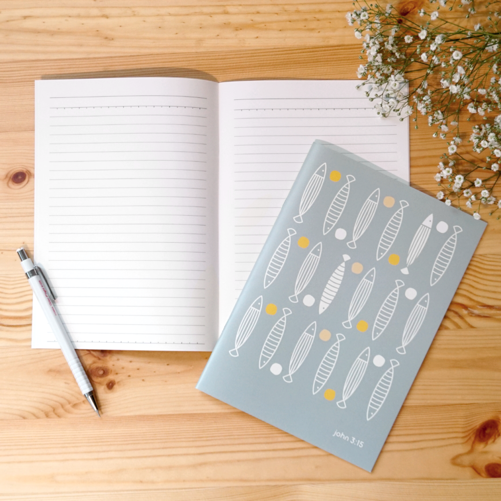 お手軽ノート-魚とパン